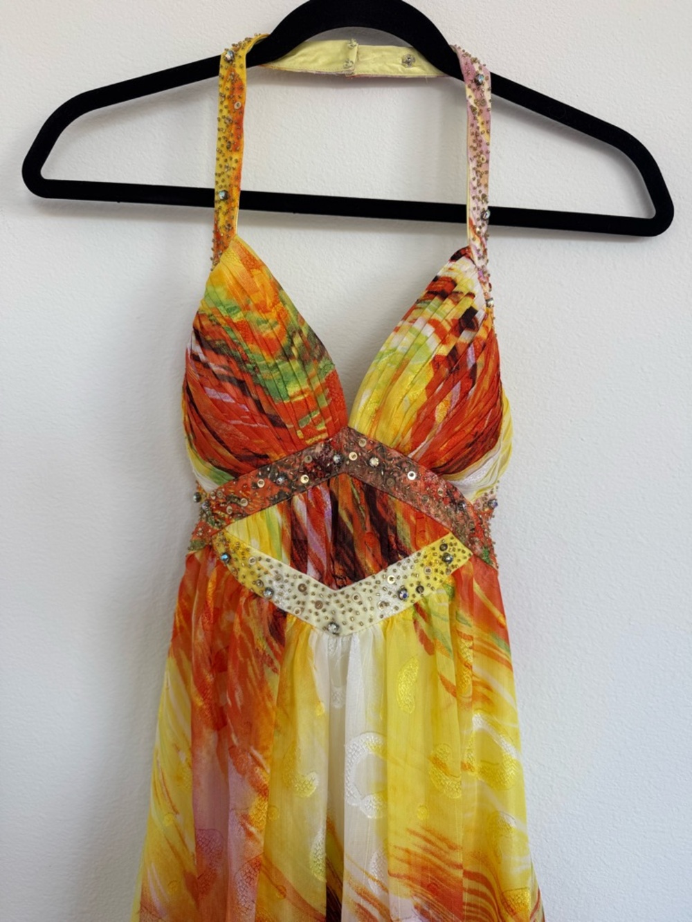 B. Darlin Vintage y2k Beaded Evening Dress